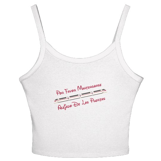 Monorail - Por Favor Women's Spaghetti Strap Tank Top