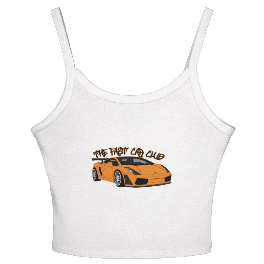 The Fast Car Club Women's Spaghetti Strap Tank Top