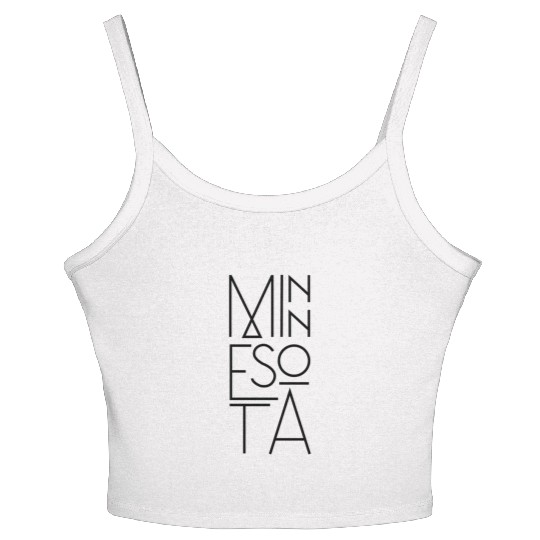 MN Type Women s Minnesota Women's Spaghetti Strap Tank Top