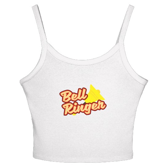 Christmas for kids - Bell Ringer Women's Spaghetti Strap Tank Top