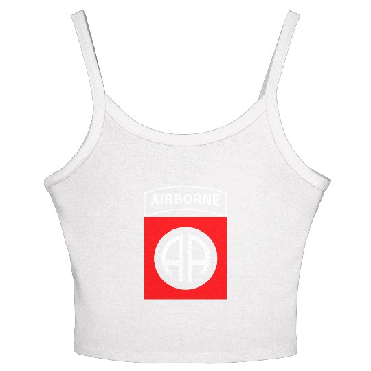 82ND AIRBORNE us army airborne ranger Women's Spaghetti Strap Tank Top
