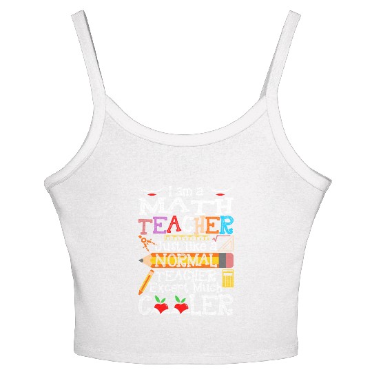 Im A Math Teacher Women's Spaghetti Strap Tank Top