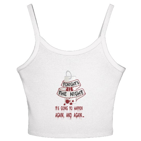 Dexter Blood Night Women's Spaghetti Strap Tank Top
