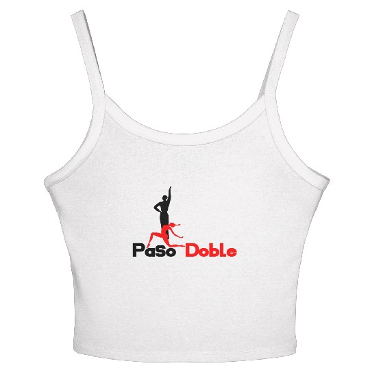 Paso Doble Latin Dance Dancing Dancer Gift Women's Spaghetti Strap Tank Top