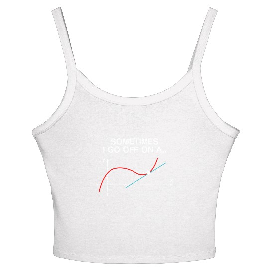 Math teacher saying Women's Spaghetti Strap Tank Top
