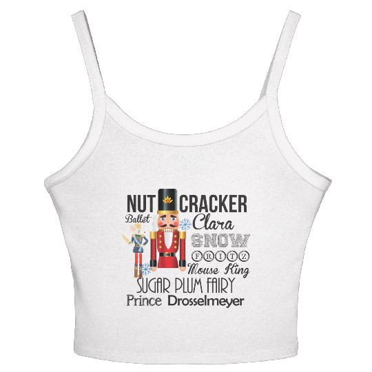 Nutcracker Ballet Women's Spaghetti Strap Tank Top - Dance