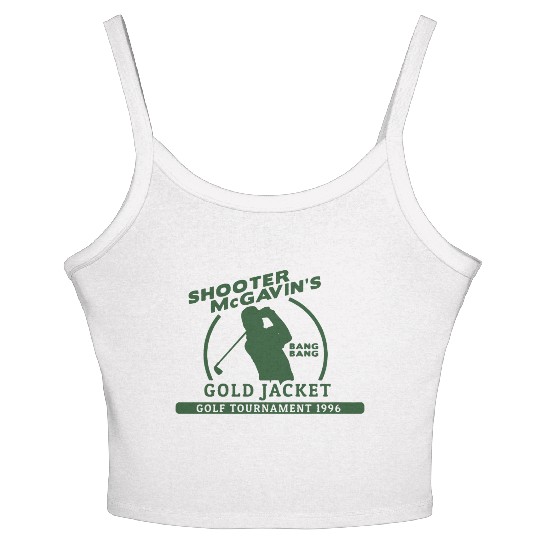 Shooter McGavin Funny Golf Women's Spaghetti Strap Tank Top