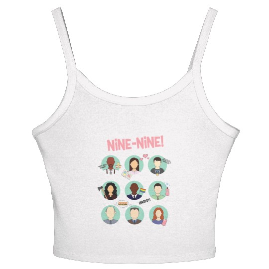 Brooklyn Nine - Nine Squad Women's Spaghetti Strap Tank Top