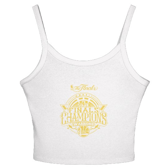 Golden State Warriors Finals Champions 2017 Women's Spaghetti Strap Tank Top
