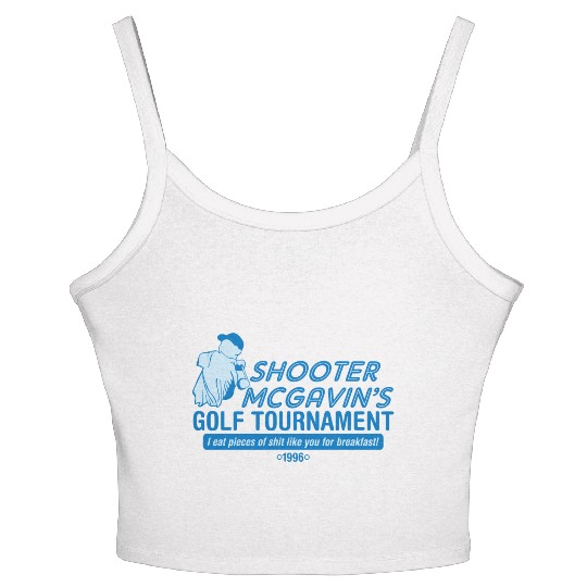 SHOOTER MCGAVIN S GOLF TOURNAMENT Women's Spaghetti Strap Tank Top