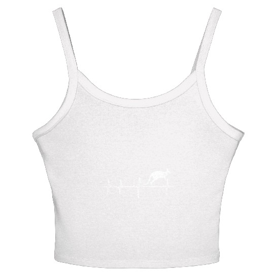 Kangaroo Heartbeat Women's Spaghetti Strap Tank Top