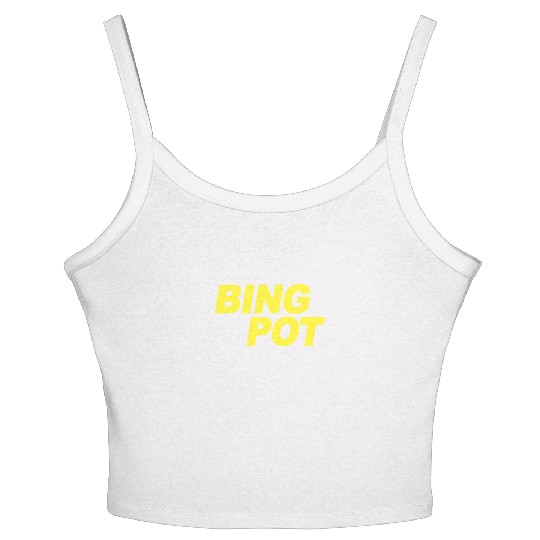Bing Pot Brooklyn Nine Nine Brooklyn 99 Quotes Women's Spaghetti Strap Tank Top