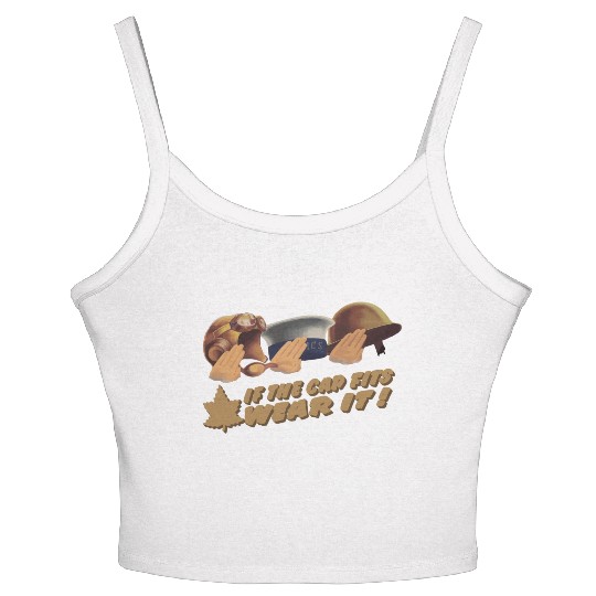 World War 2 Canadian Recruitment Design Women's Spaghetti Strap Tank Top