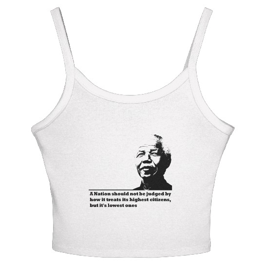 Nelson Mandela Women's Spaghetti Strap Tank Top