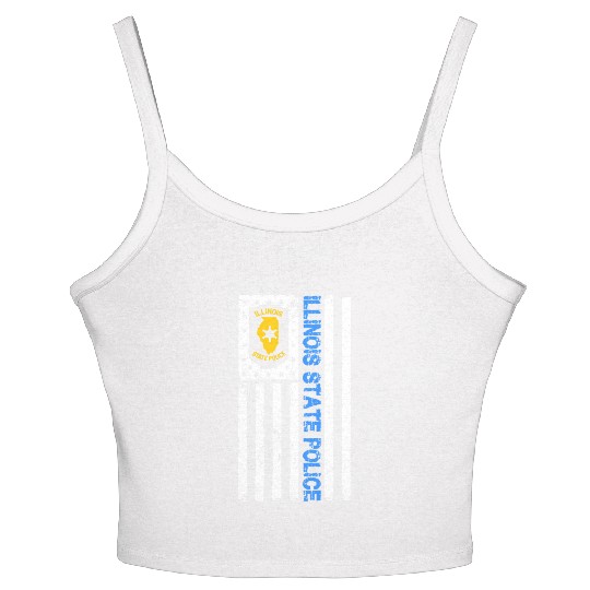 ILLINOIS STATE POLICE Women's Spaghetti Strap Tank Top