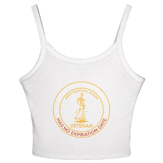 National Guard Veteran Women's Spaghetti Strap Tank Top