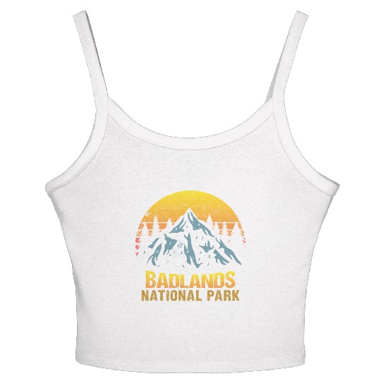 Badlands National Park Women's Spaghetti Strap Tank Top