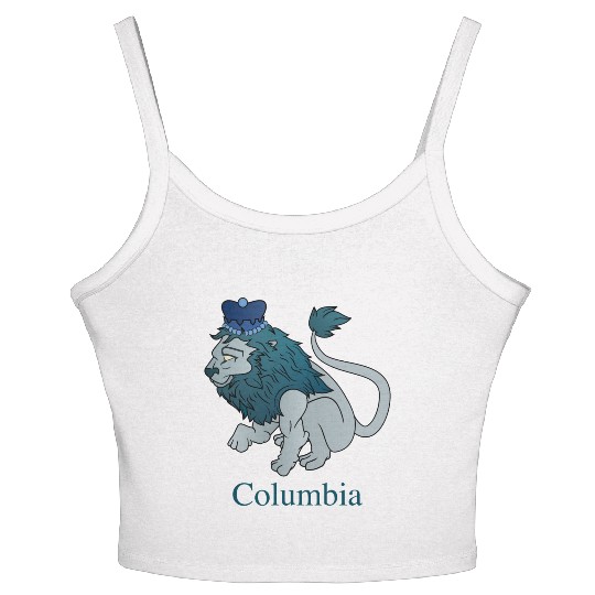 Columbia University Lion Women's Spaghetti Strap Tank Top