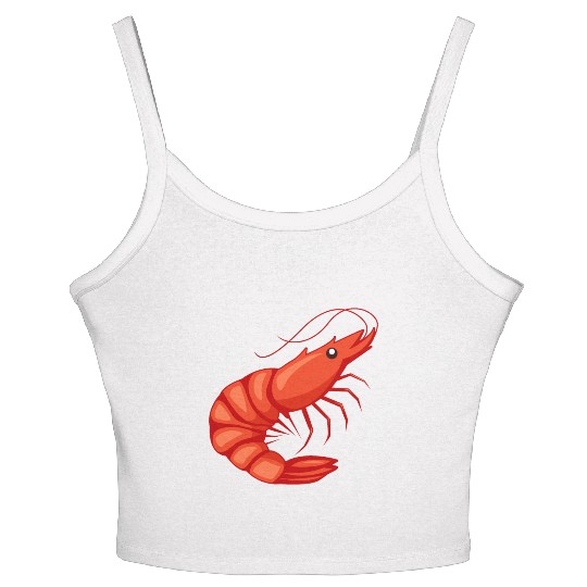 Shrimp Jitsu Mixed Martial Arts Fighter Shrimping Women's Spaghetti Strap Tank Top