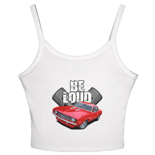 be loud camaro Women's Spaghetti Strap Tank Top