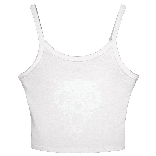 Wolf Bad Wolf Alpha Wolf Women's Spaghetti Strap Tank Top
