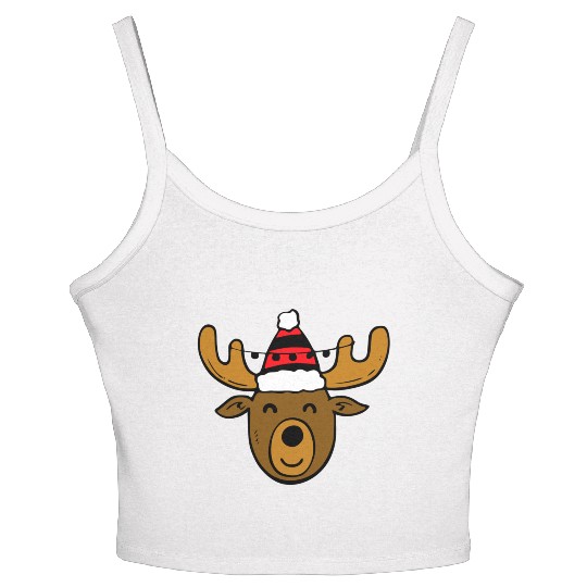 Moose Women's Spaghetti Strap Tank Top