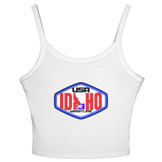 Idaho Division Team USA Wrestling Women's Spaghetti Strap Tank Top