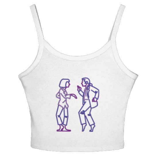 Pulp Fiction - Dance Women's Spaghetti Strap Tank Top