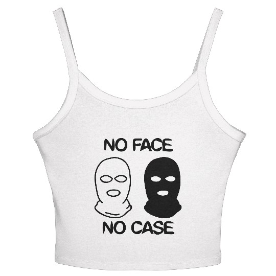 no face no case Women's Spaghetti Strap Tank Top