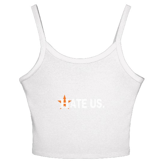 hate us houston astros Women's Spaghetti Strap Tank Top