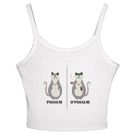 Opossum Women's Spaghetti Strap Tank Top