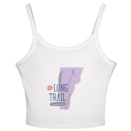 Long Trail - Vermont, USA Women's Spaghetti Strap Tank Top