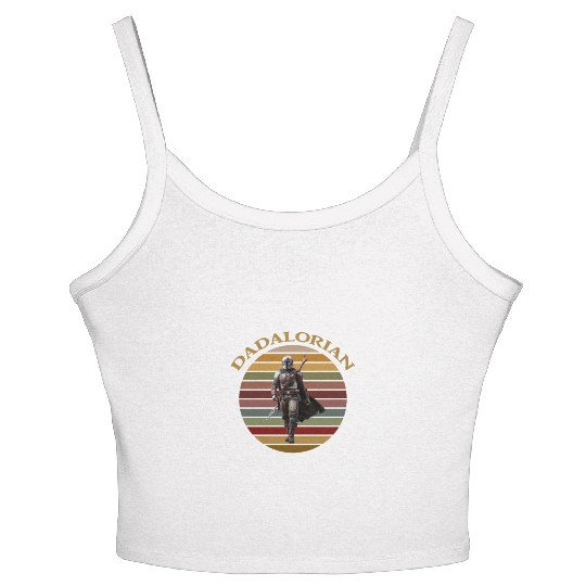 Dadalorian Women's Spaghetti Strap Tank Top