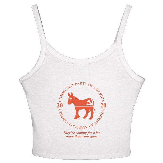 Communist Party of America Women's Spaghetti Strap Tank Top