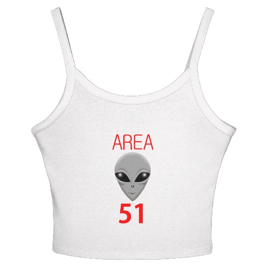 AREA 51 Women's Spaghetti Strap Tank Top
