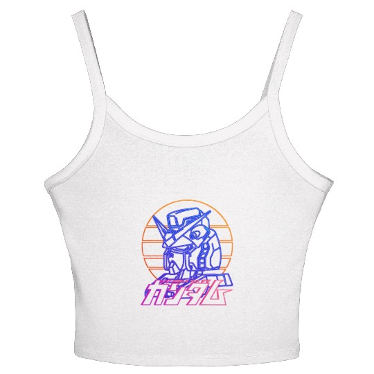 gundam rx 78 Women's Spaghetti Strap Tank Top