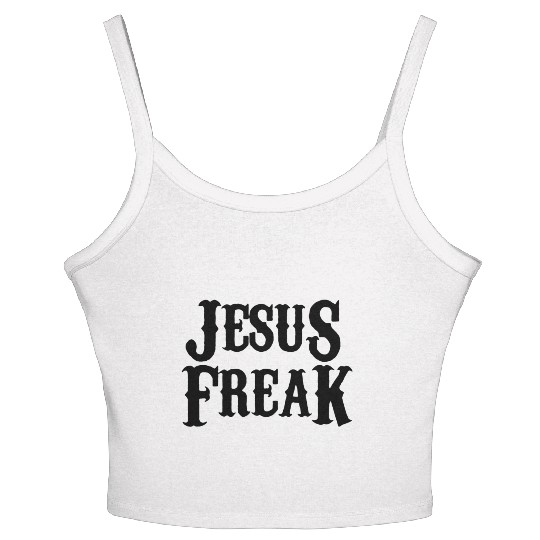 Jesus freak Women's Spaghetti Strap Tank Top