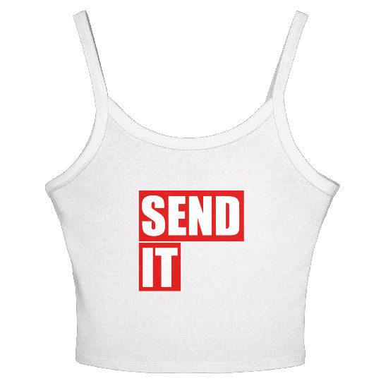 Send it Women's Spaghetti Strap Tank Top