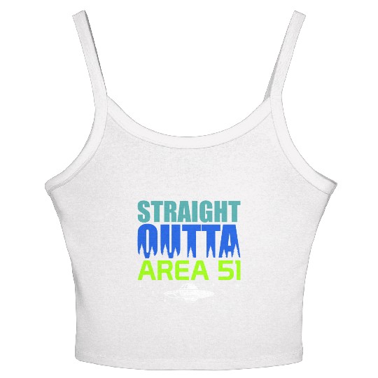 Area 51 Women's Spaghetti Strap Tank Top