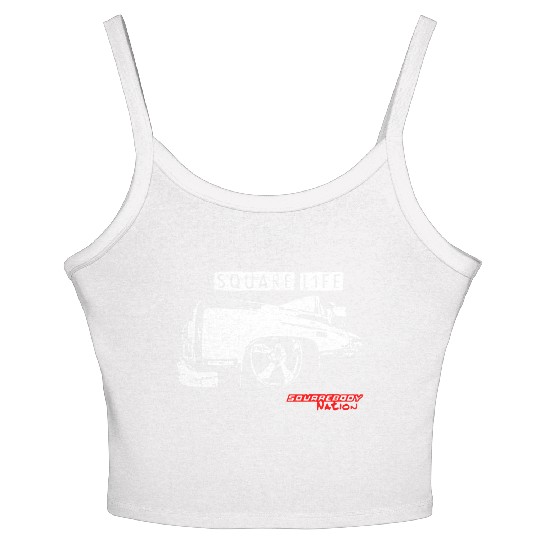 Square Body Nation Life Squarebody Women's Spaghetti Strap Tank Top