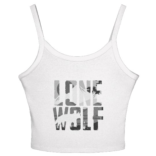Lone Wolf Gift Women's Spaghetti Strap Tank Top