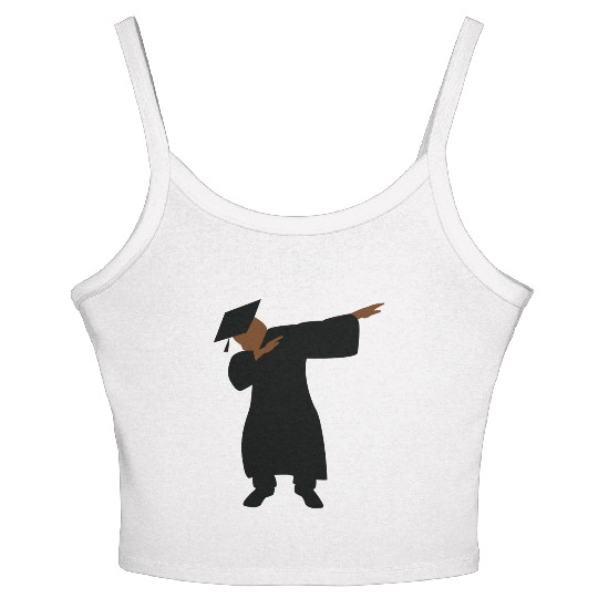 Black and Educated, African American Man Women's Spaghetti Strap Tank Top