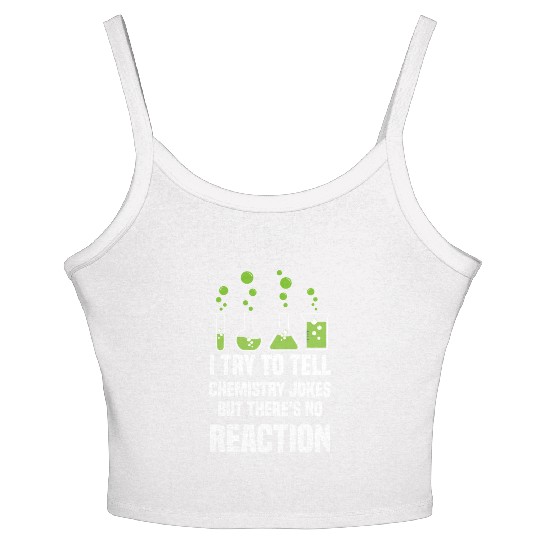 Funny Science Chemistry Chemist Student Teacher Women's Spaghetti Strap Tank Top