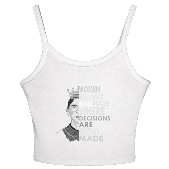 Ruth Bader Ginsburg Women's Spaghetti Strap Tank Top