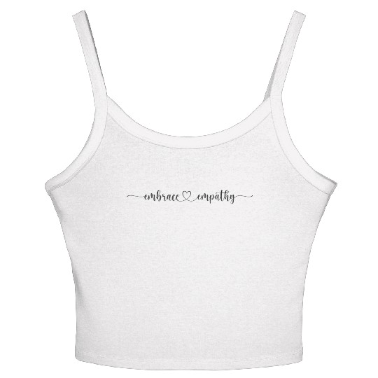 Embrace Empathy Women's Spaghetti Strap Tank Top