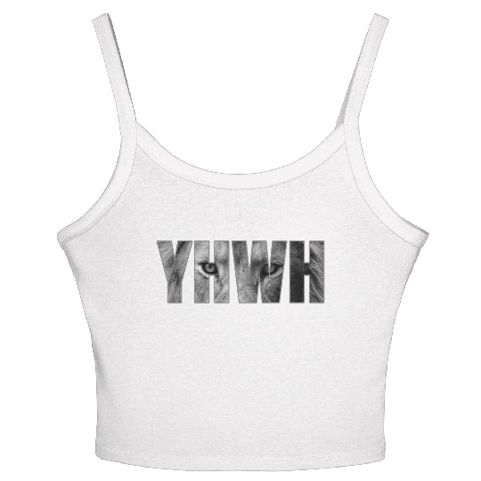 YHWH Yahweh God Lion Gift Women's Spaghetti Strap Tank Top