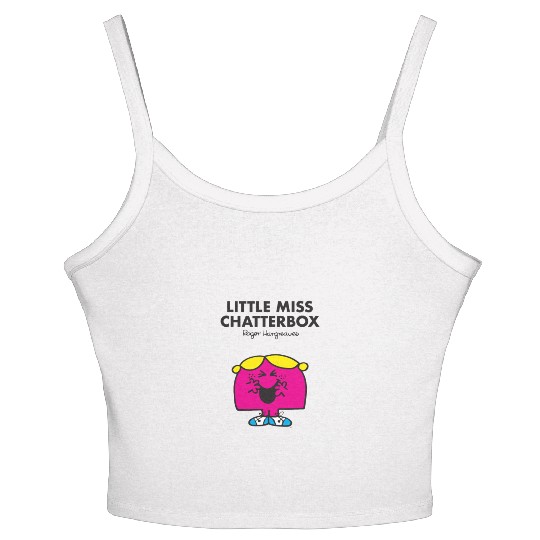 Mr Men Little Miss Chatterbox Women's Spaghetti Strap Tank Top