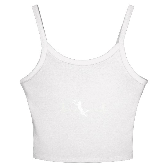 Ultimate Frisbee Women's Spaghetti Strap Tank Top