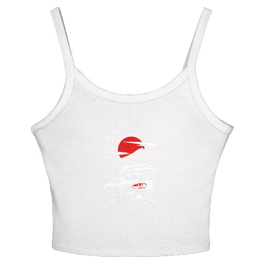 Miata mx5 JDM car Women's Spaghetti Strap Tank Top