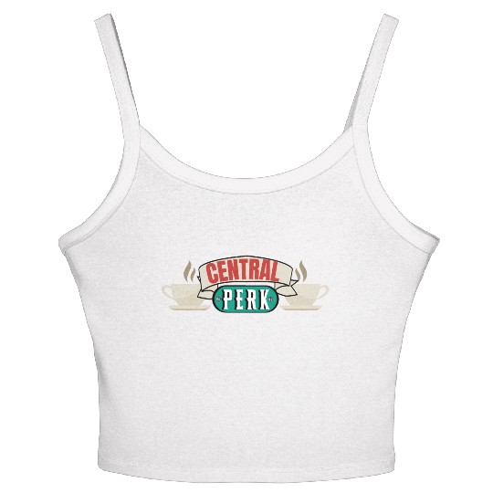 Coffee lovers for friends TV show Women's Spaghetti Strap Tank Top